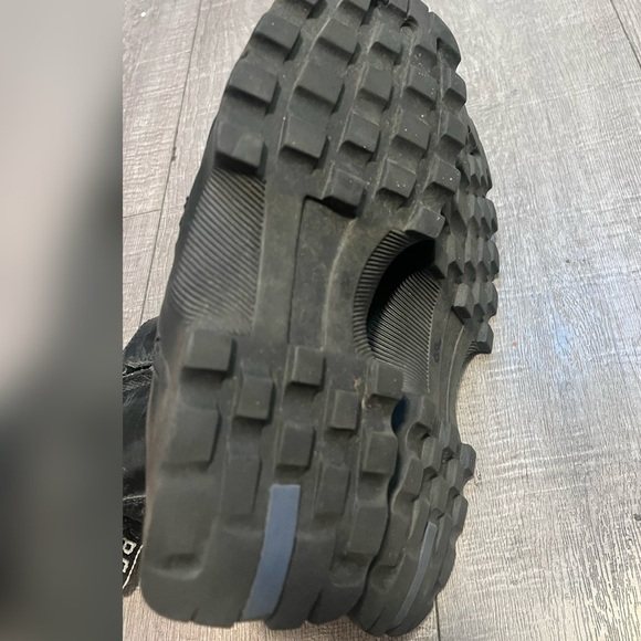 Bedstu Unisex Black Leather Cyberpunk Goth Dark Academia 90s Y2K Boots $720 - Picture 4 of 7